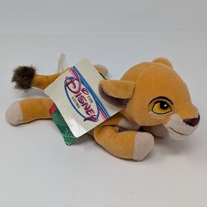 Disney Store Lion King 2 Vintage Mini Bean Bag Baby Kiara